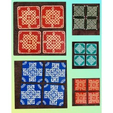 Handpainted Kolam Coasters